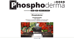 Desktop Screenshot of phosphoderma.com