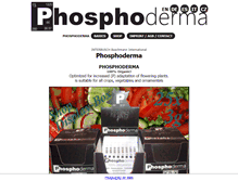 Tablet Screenshot of phosphoderma.com